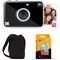 Kodak Printomatic+ Instant Print Digital Camera Starter Bundle + Carrying Case + Zink 20pk Sticky-Back Photo Paper - 10MP, Full-Color Photos, RGB LED Status Indicator